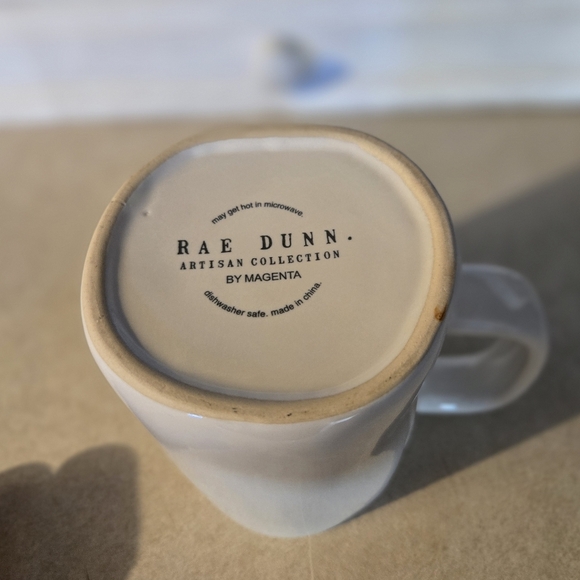 Rae Dunn White Woof Coffee Mug - Picture 5 of 5